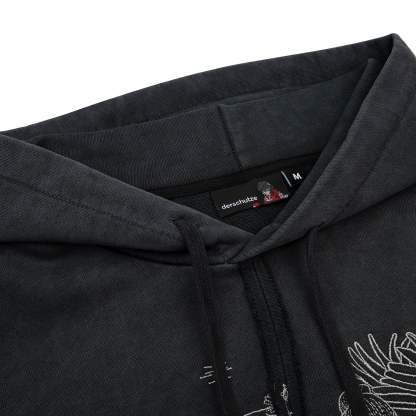 "sashiko" Hoodie anthracite-Coordom