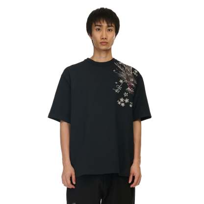 "yakuza" T Shirt black 01-Coordom