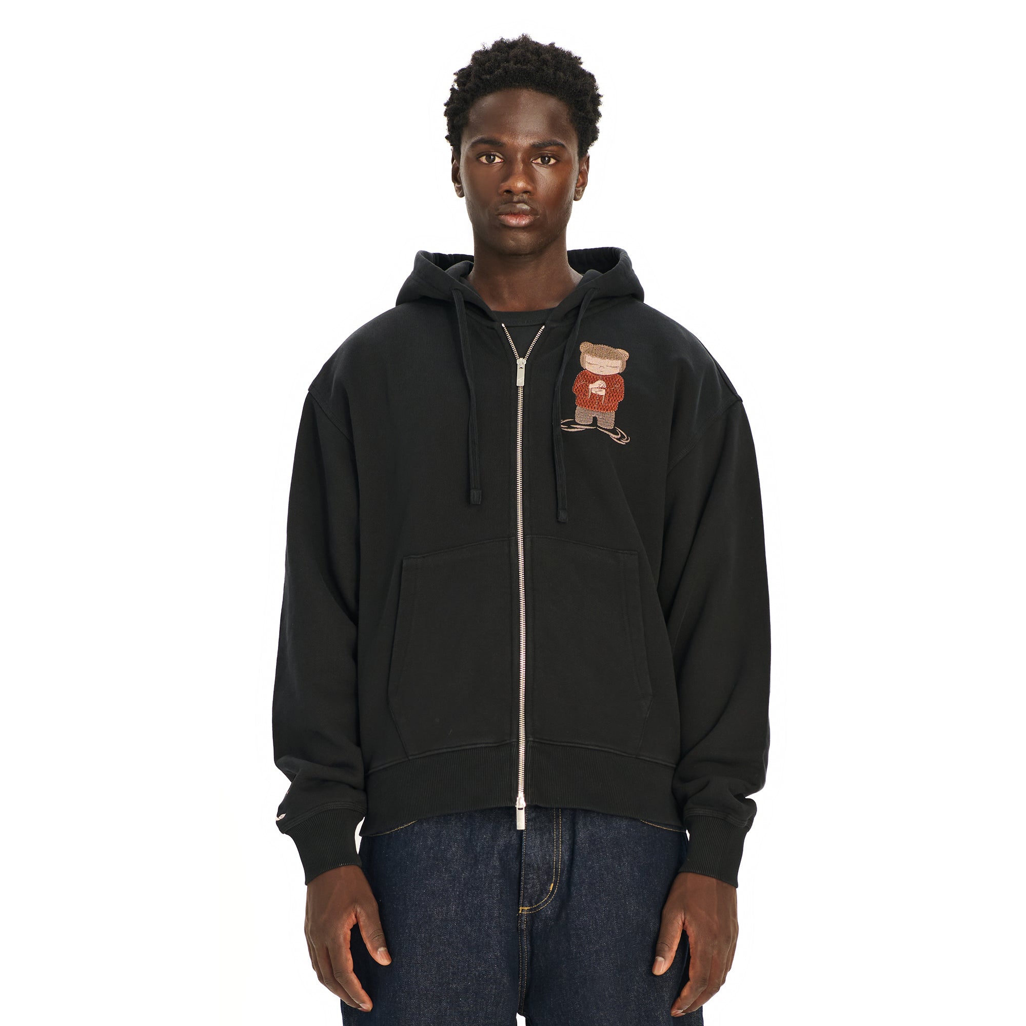 "koi" Zip Up black-Coordom