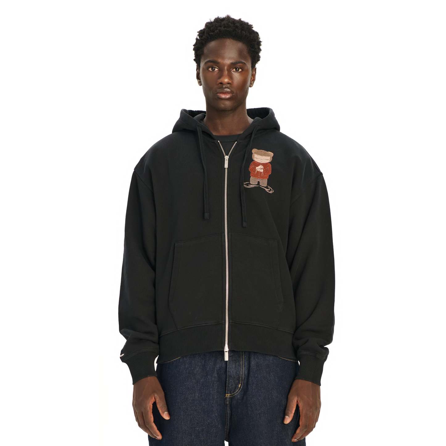 "koi" Zip Up black-Coordom
