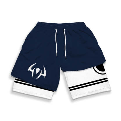 Ryomen Sukuna Gym Shorts-Coordom