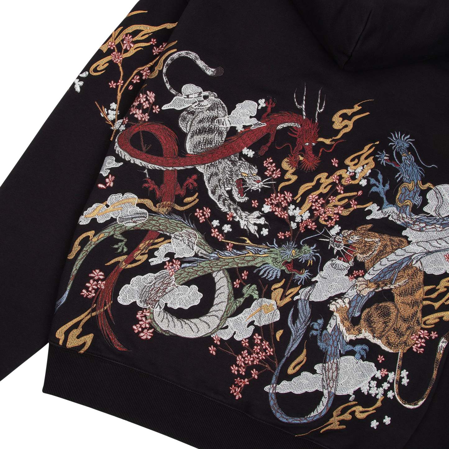 "yakuza v2" Zip Up dark grey-Coordom