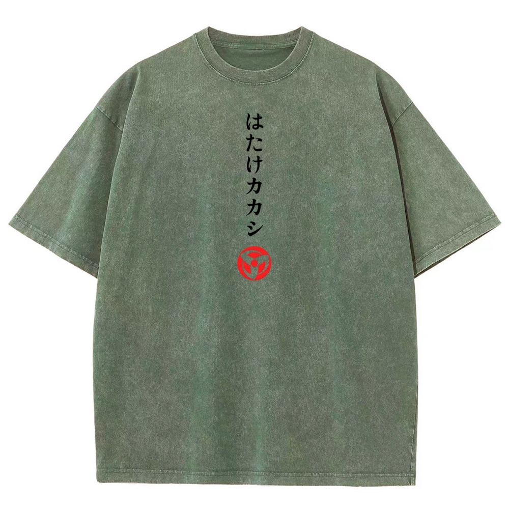 Naruto Unisex Fit Washed T-Shirt 2511024505-Coordom