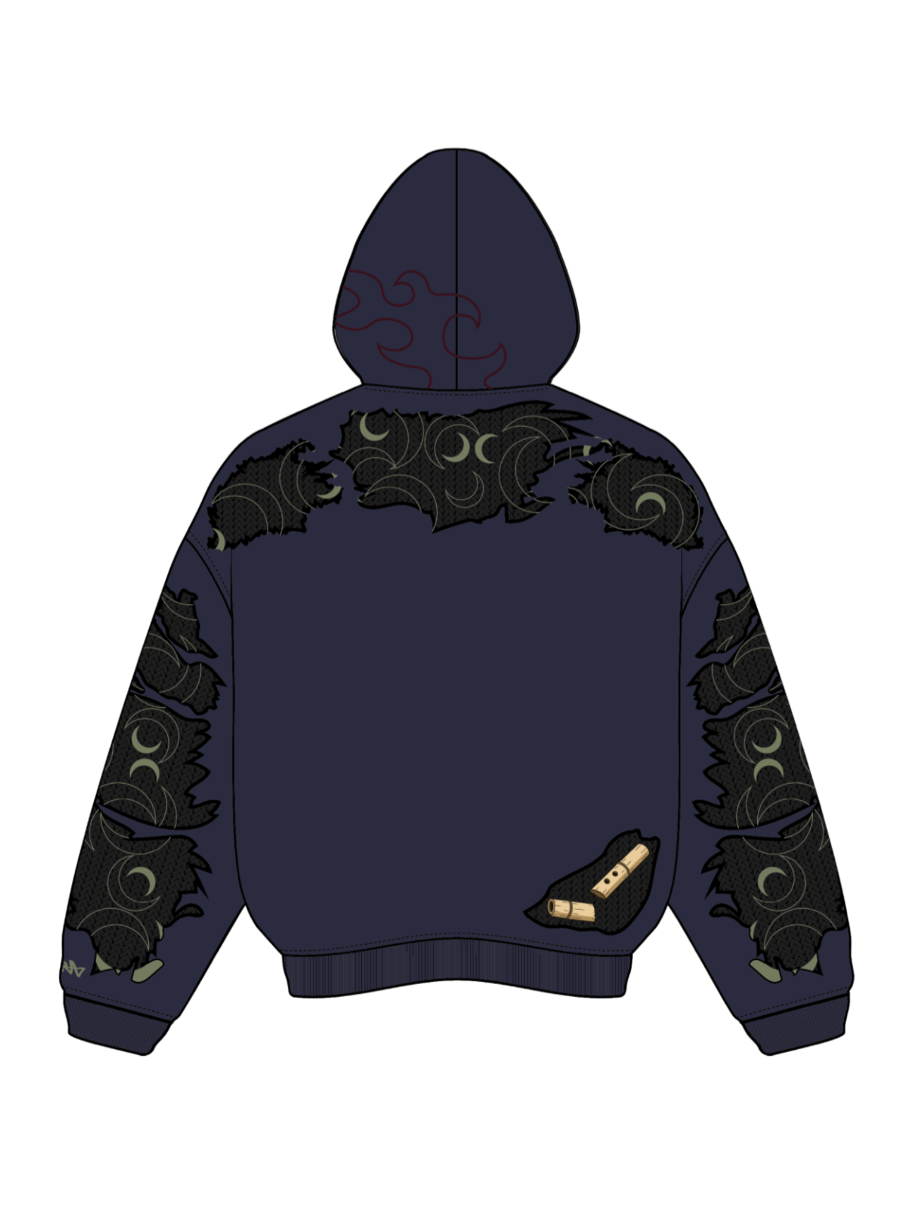 "EYE TEARS" Hoodie-Coordom