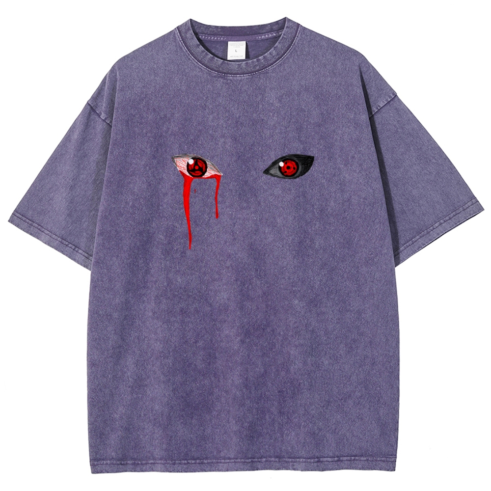 Naruto Unisex Fit Washed T-Shirt 2502003553-Coordom