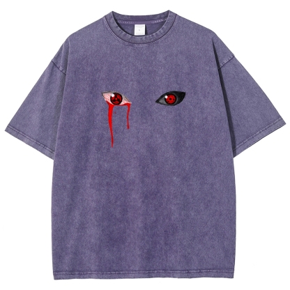 Naruto Unisex Fit Washed T-Shirt 2502003553-Coordom