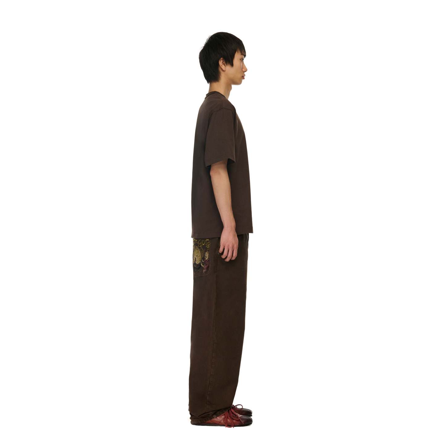 "yakuza" brown washed Denim-Coordom