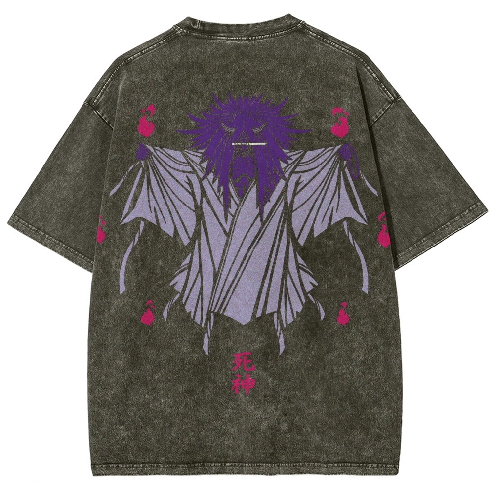 Uzumaki Naruto Unisex Fit Washed T-Shirt-Coordom