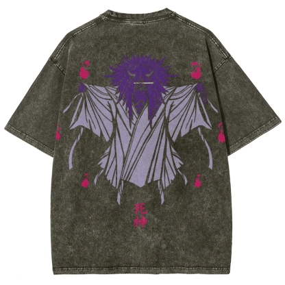 Uzumaki Naruto Unisex Fit Washed T-Shirt-Coordom