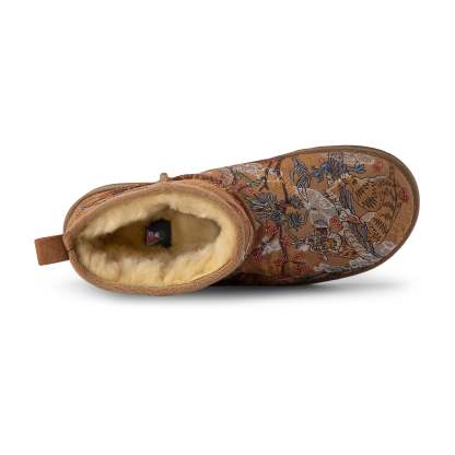 "yakuza" fur-lined Boots-Coordom