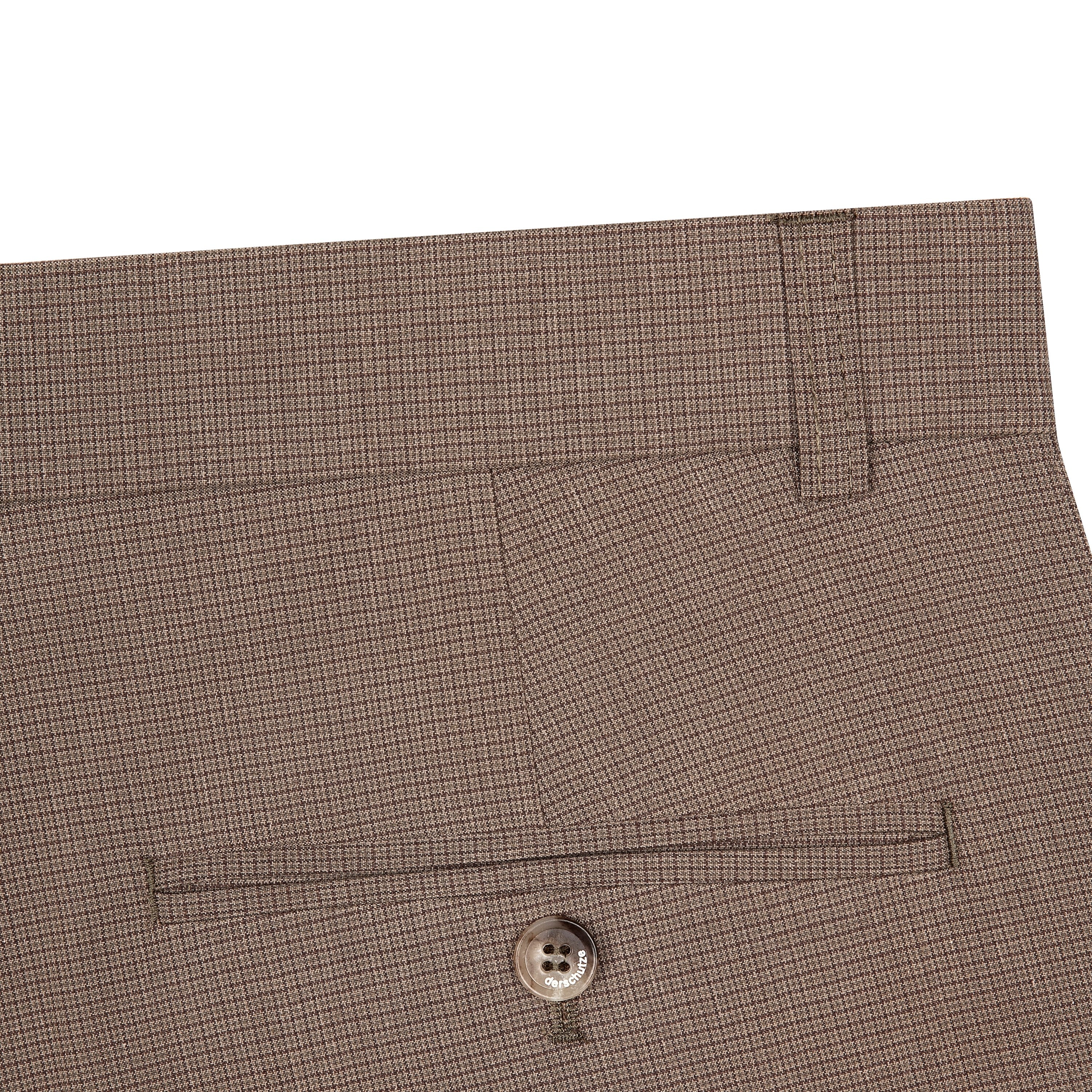 "garden of eden" plaid patterned Trousers-Coordom