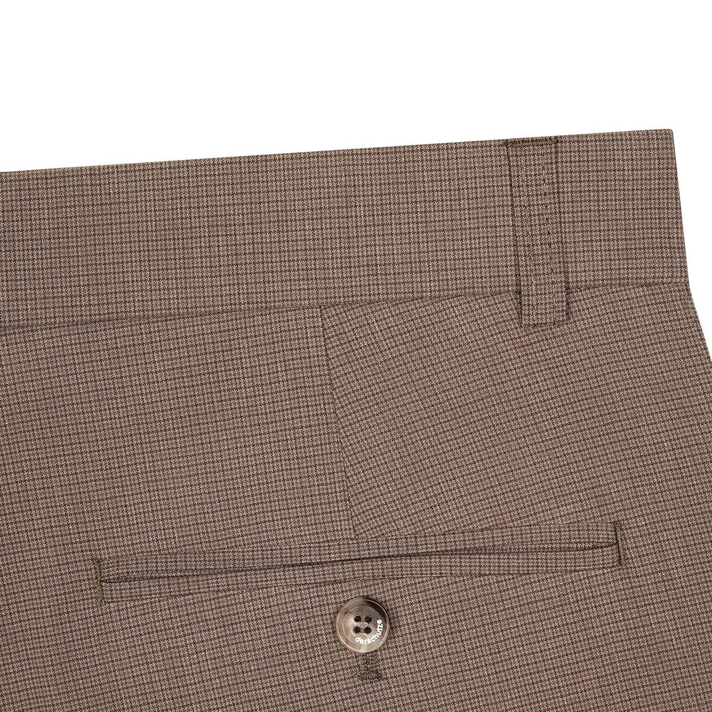 "garden of eden" plaid patterned Trousers-Coordom