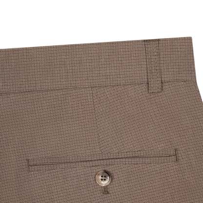 "garden of eden" plaid patterned Trousers-Coordom