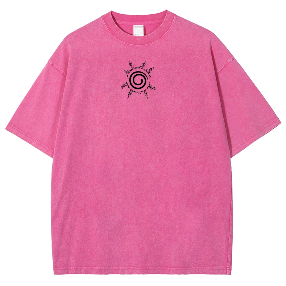 Naruto Unisex Fit Washed T-Shirt 2508017073-Coordom