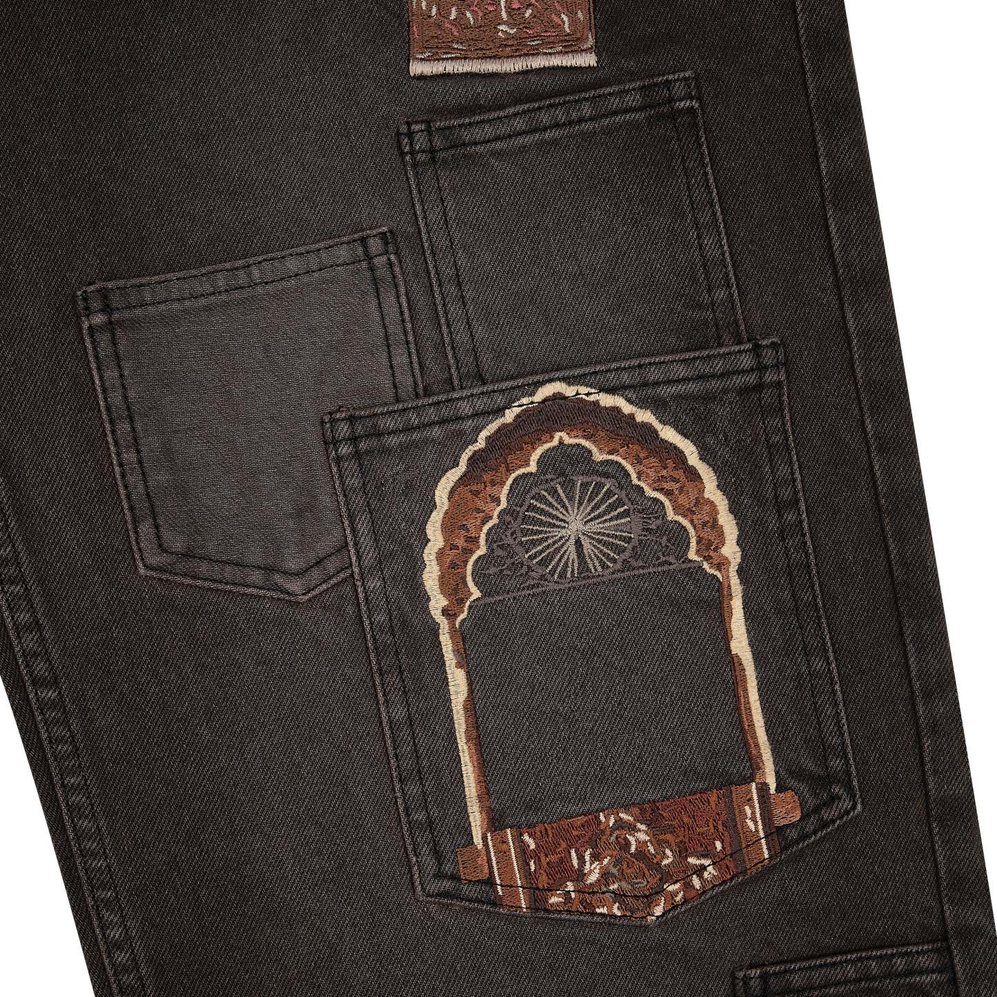 "yasmin v4" brown Denim-Coordom
