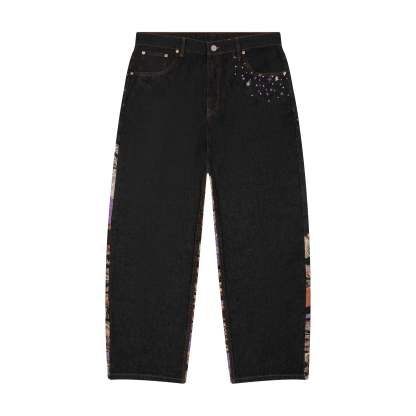 "sunset" black raw Denim-Coordom