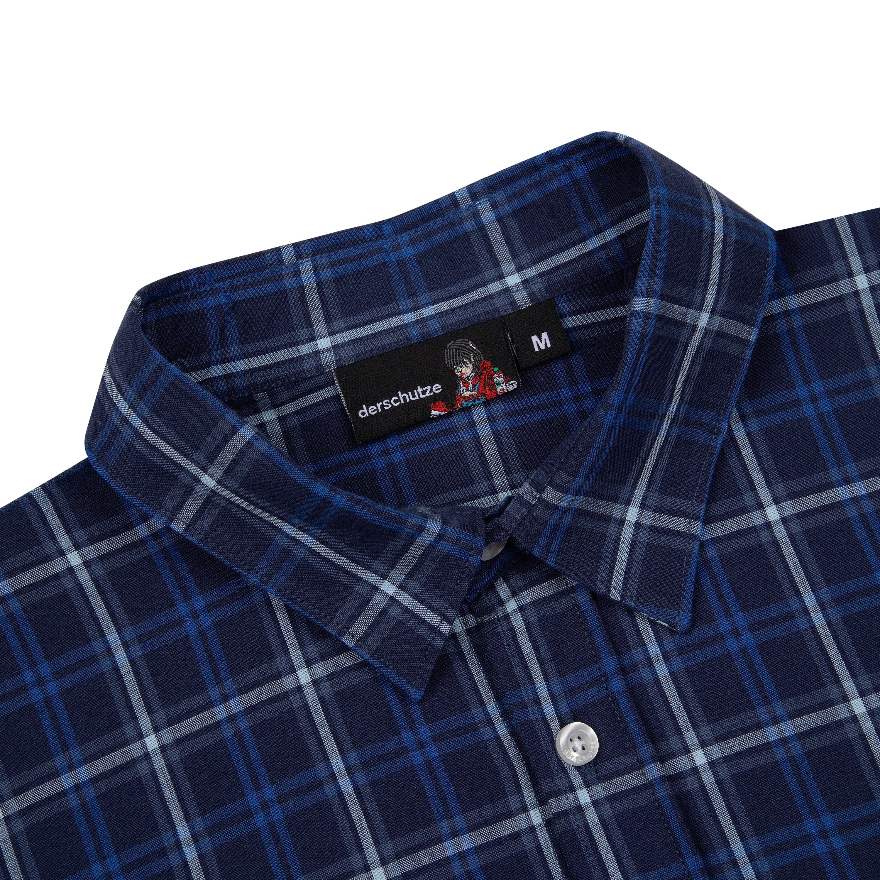 "yakuza" layered Shirt navy-Coordom