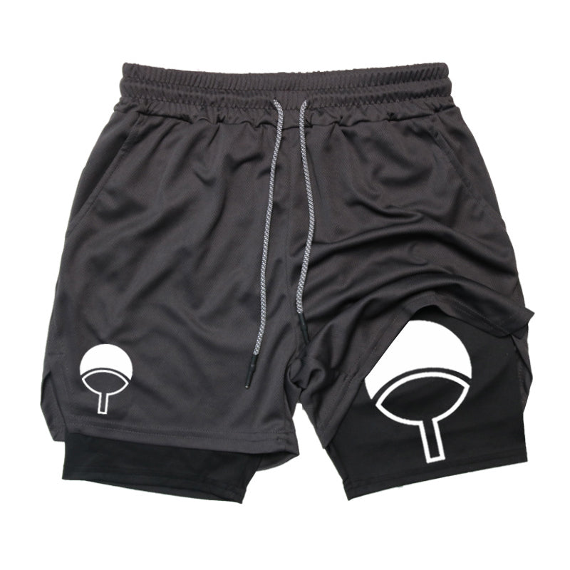 Uchiha Gym Shorts-Coordom