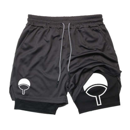 Uchiha Gym Shorts-Coordom