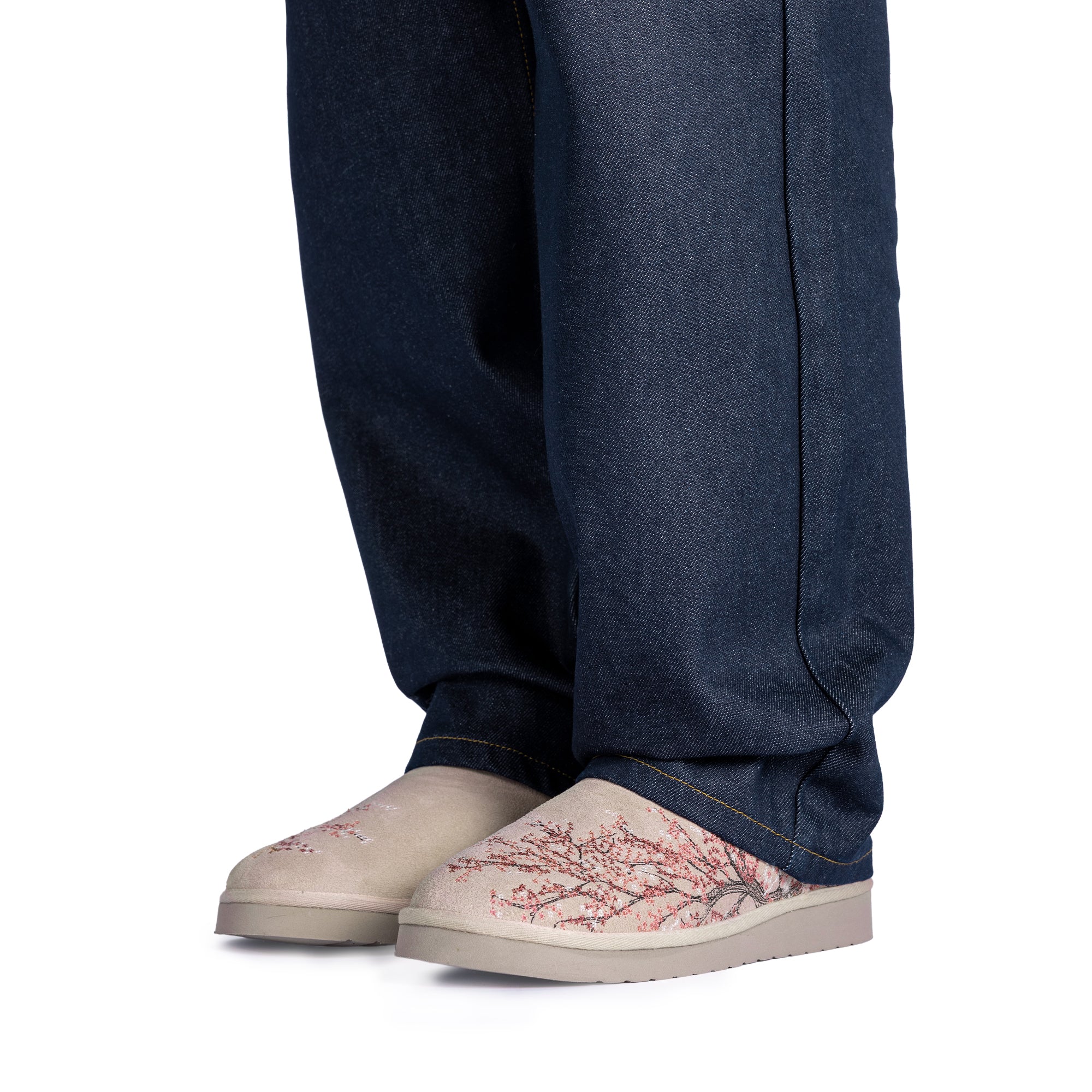 "blossom" fur-lined Boots-Coordom