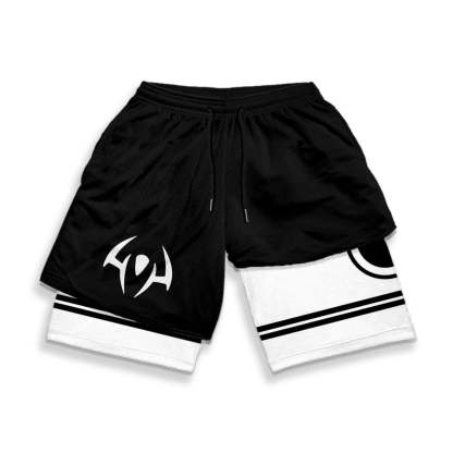 Ryomen Sukuna Gym Shorts-Coordom