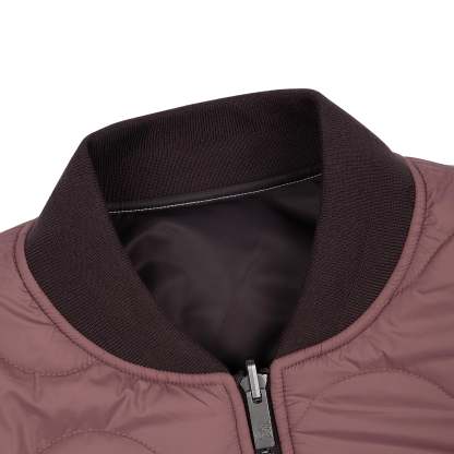 "yakuza v2" bomber Jacket deep plum-Coordom