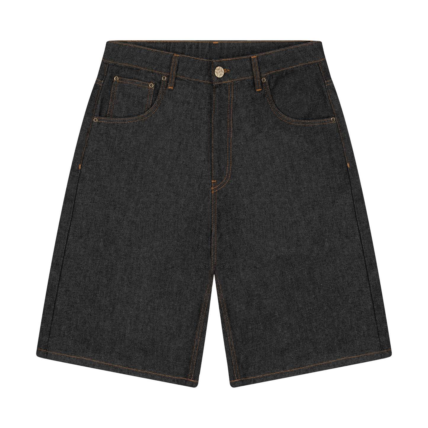  black raw Jorts 01-Coordom