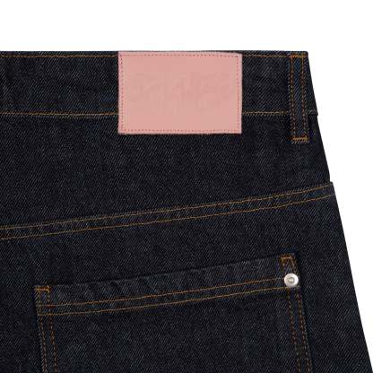 Blossom V3 Indigo Raw Denim Jeans | Vintage Streetwear Baggy Pants-Coordom