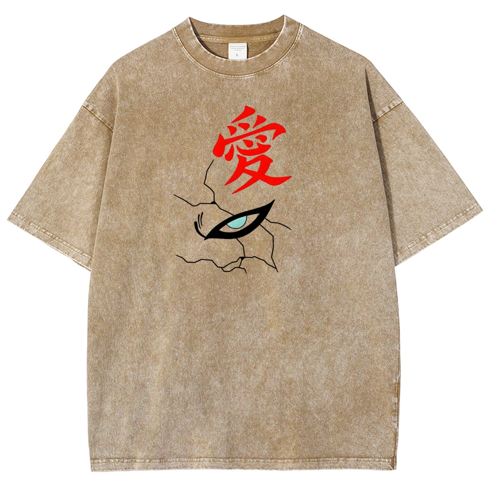 Naruto Unisex Fit Washed T-Shirt 2504014317-Coordom