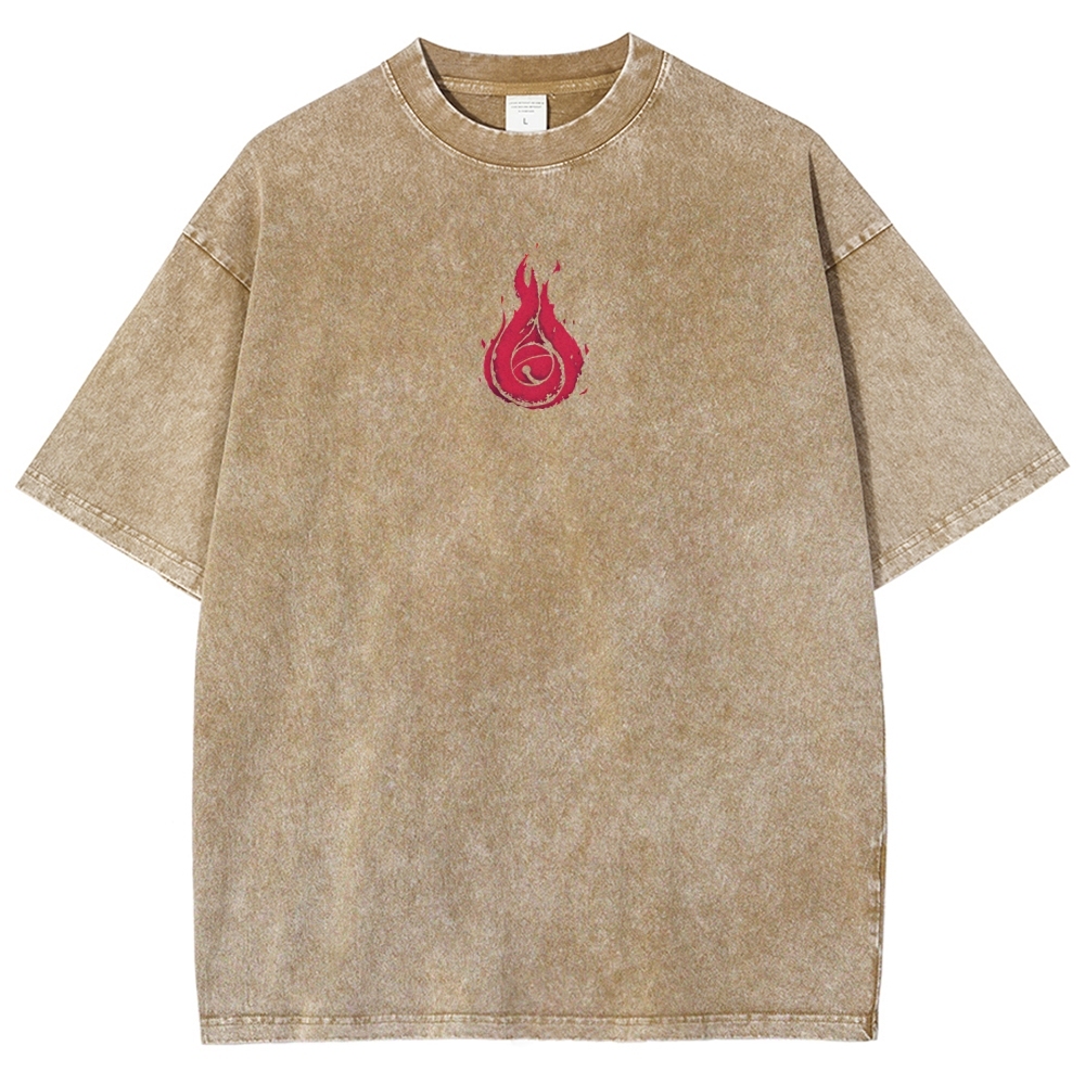 Naruto Unisex Fit Washed T-Shirt 2507030098-Coordom