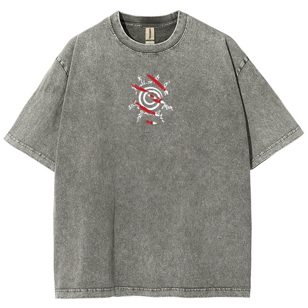 Naruto Unisex Fit Washed T-Shirt 2502006810-Coordom
