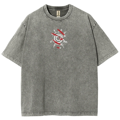Naruto Unisex Fit Washed T-Shirt 2502006810-Coordom