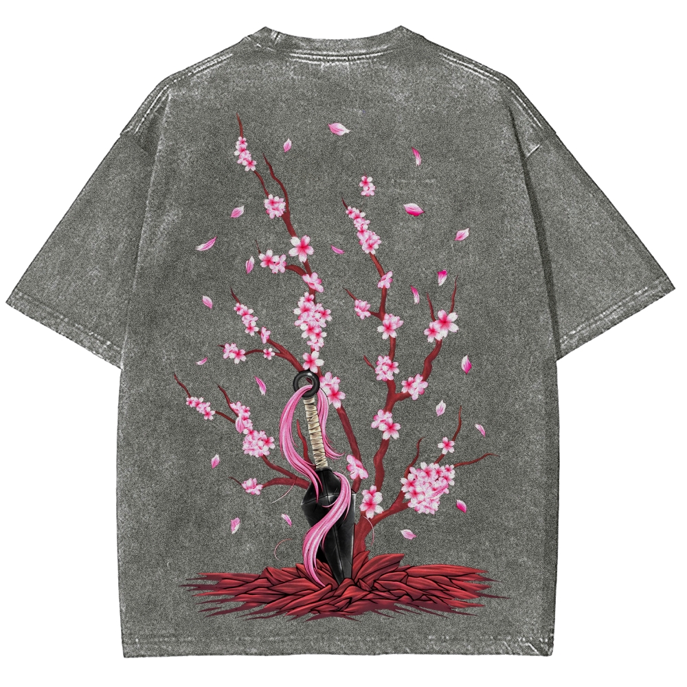 Naruto Unisex Fit Washed T-Shirt 2507030119-Coordom