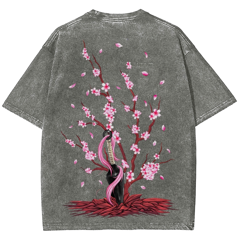 Naruto Unisex Fit Washed T-Shirt 2507030119-Coordom