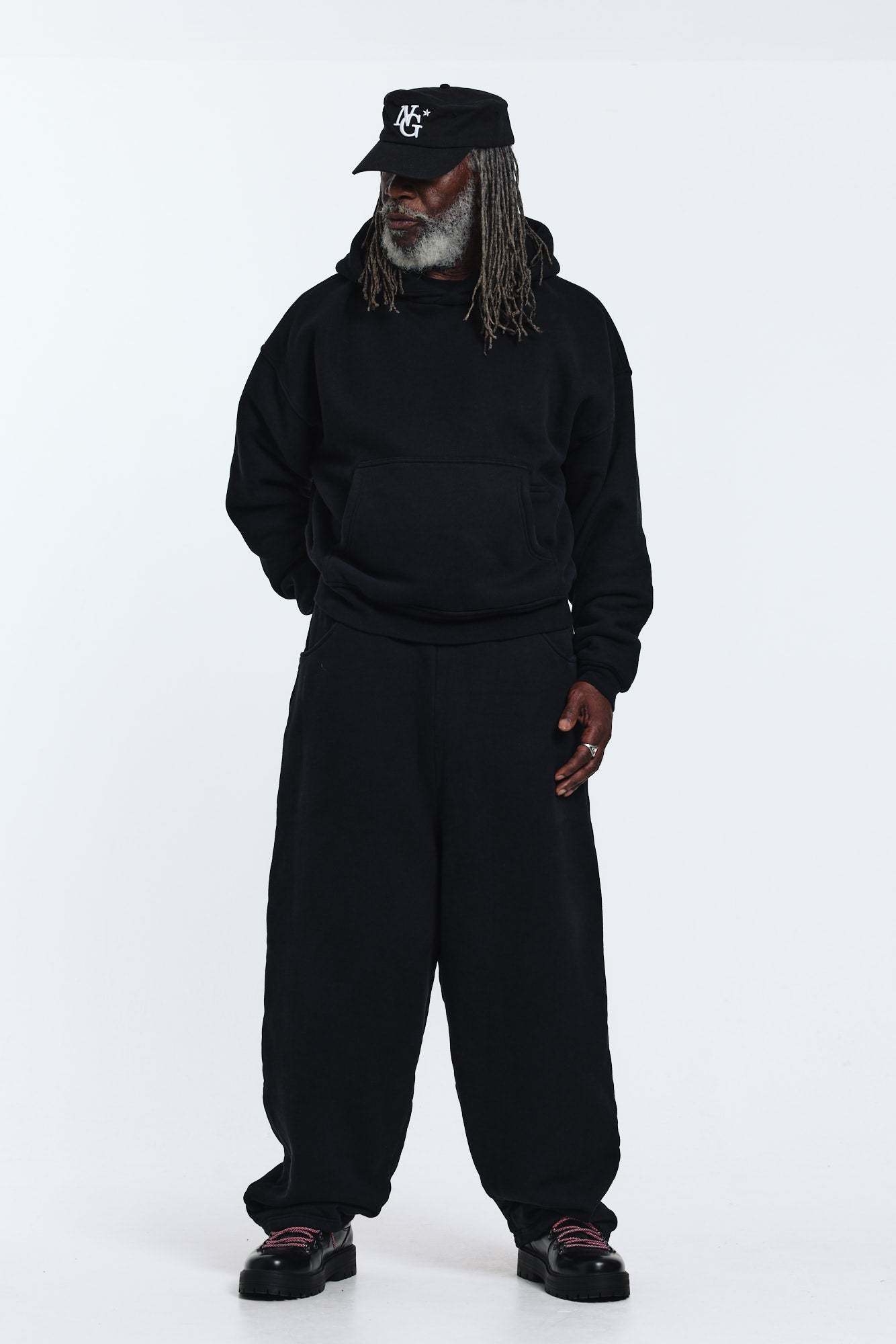 550 GSM COZY SWEATS | BLACK-Coordom