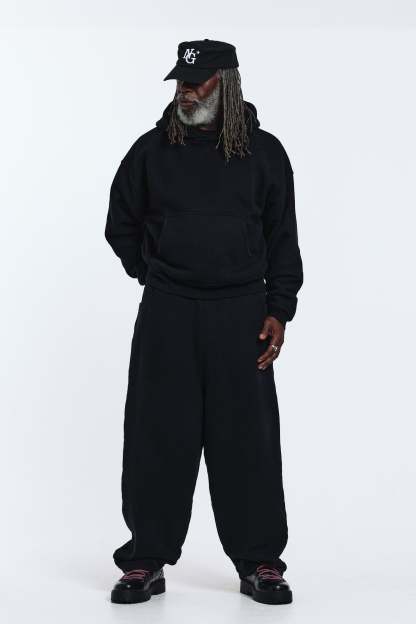 550 GSM COZY SWEATS | BLACK-Coordom