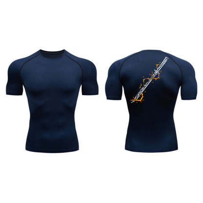 Zenitsu Compression T-Shirt-Coordom