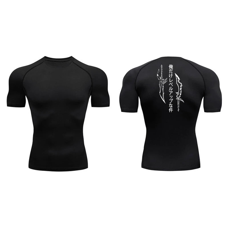 Sung Jinwoo Compression T-Shirt-Coordom