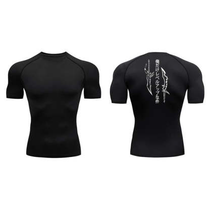 Sung Jinwoo Compression T-Shirt-Coordom