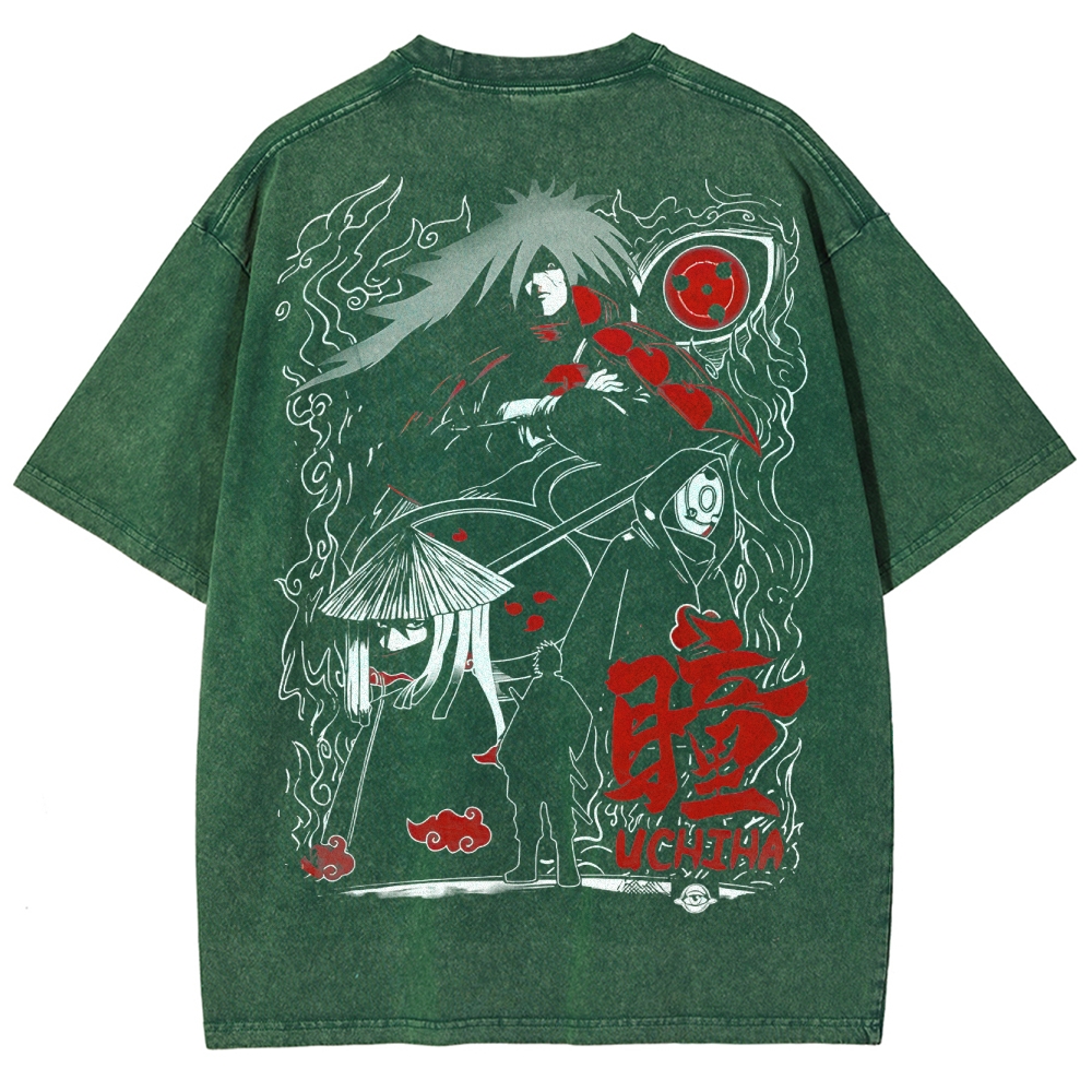 Naruto Unisex Fit Washed T-Shirt 2502006810-Coordom