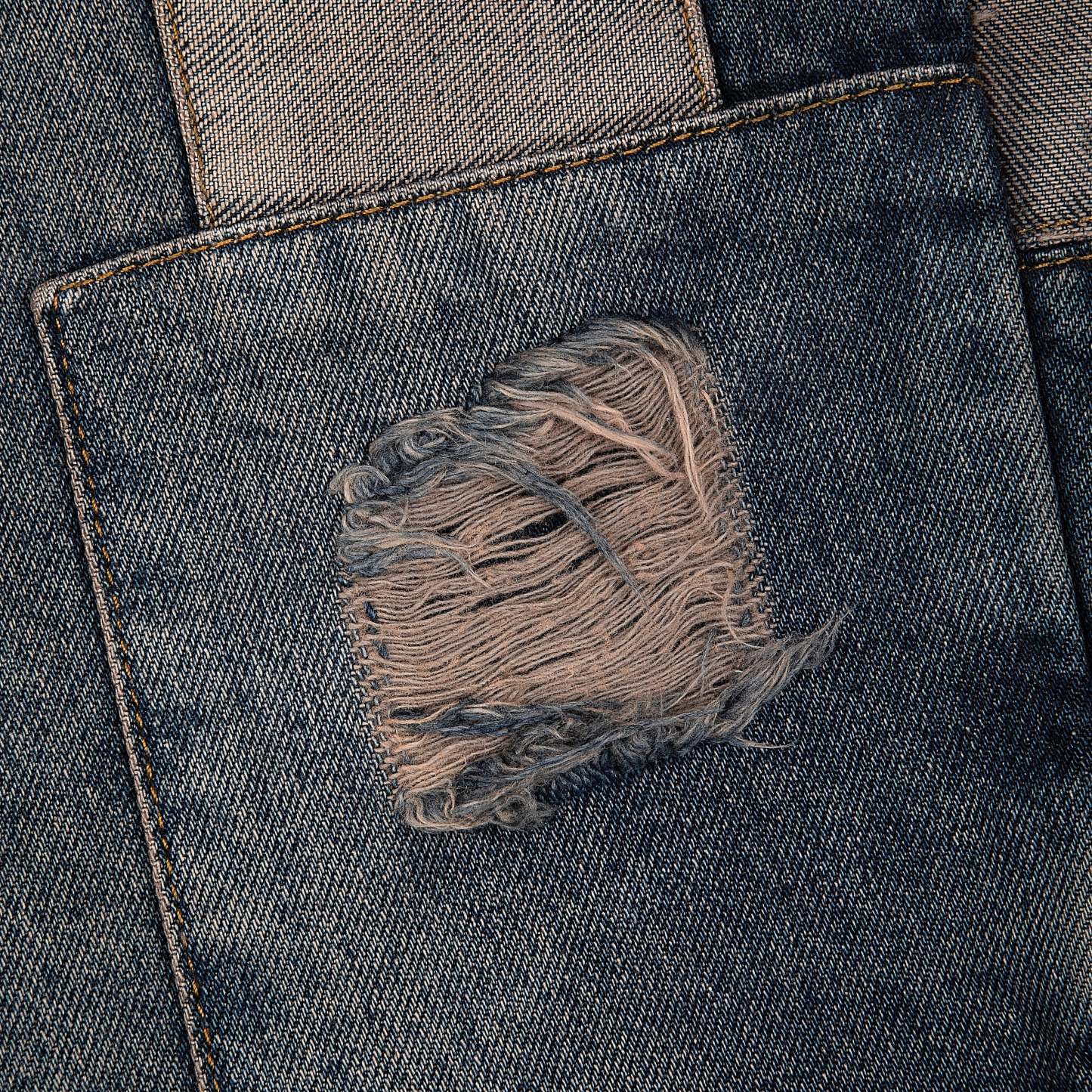 "blossom v2" patchwork Denim dark indigo-Coordom