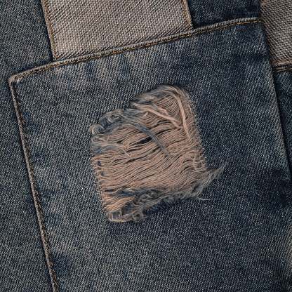 "blossom v2" patchwork Denim dark indigo-Coordom