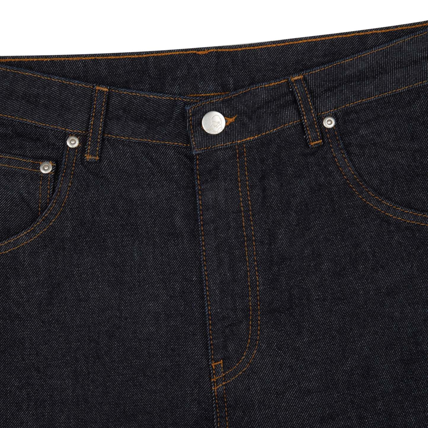 Blossom V3 Indigo Raw Denim Jeans (02) | Vintage Streetwear Baggy Pants-Coordom