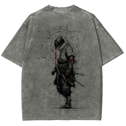 Naruto Unisex Fit Washed T-Shirt 2508017121-Coordom