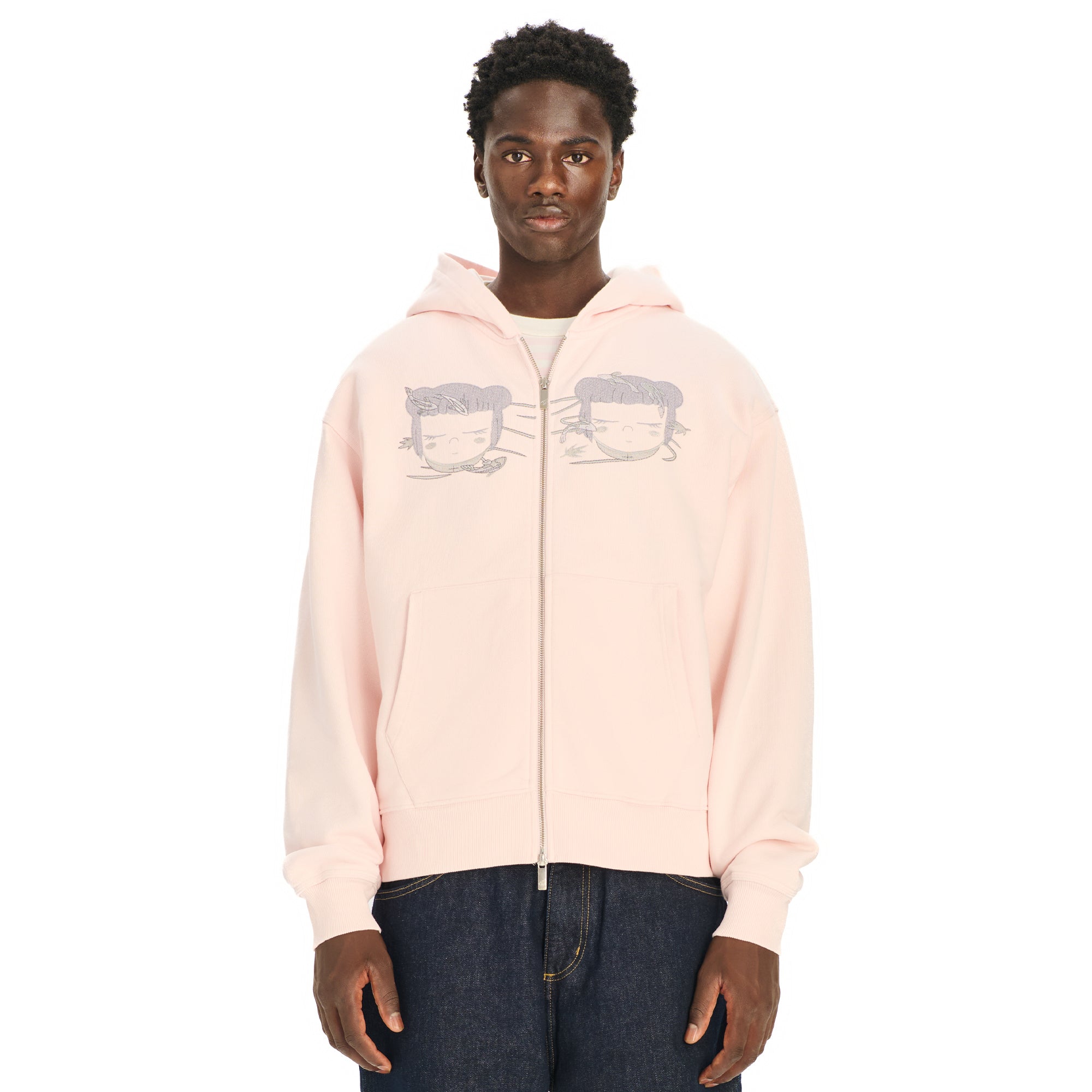 "koi" Zip Up pink-Coordom