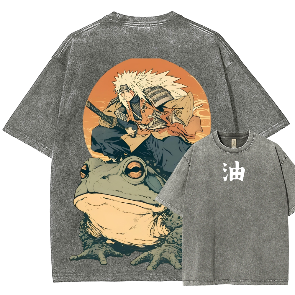 Naturo Unisex Fit Washed T-Shirt 2507024176-Coordom