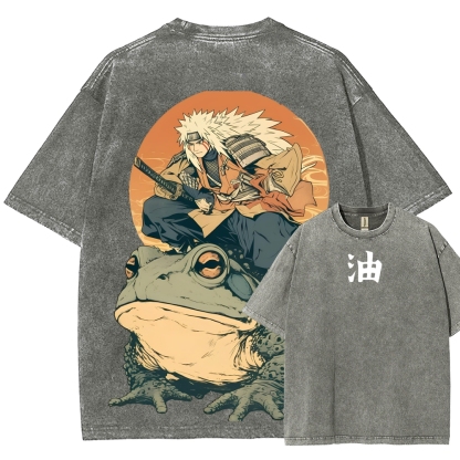 Naturo Unisex Fit Washed T-Shirt 2507024176-Coordom
