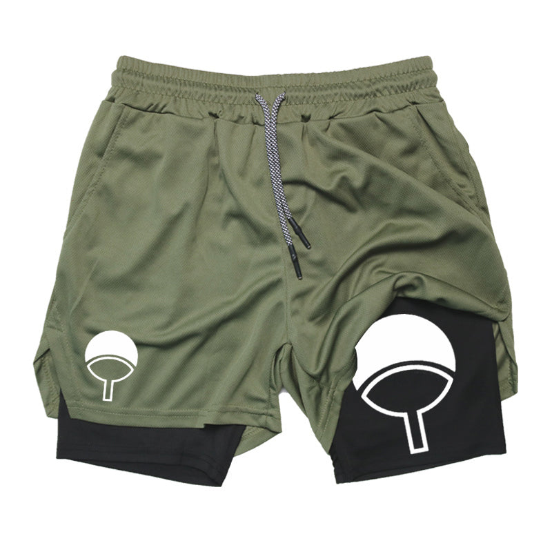 Uchiha Gym Shorts-Coordom