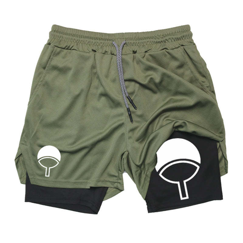 Uchiha Gym Shorts-Coordom