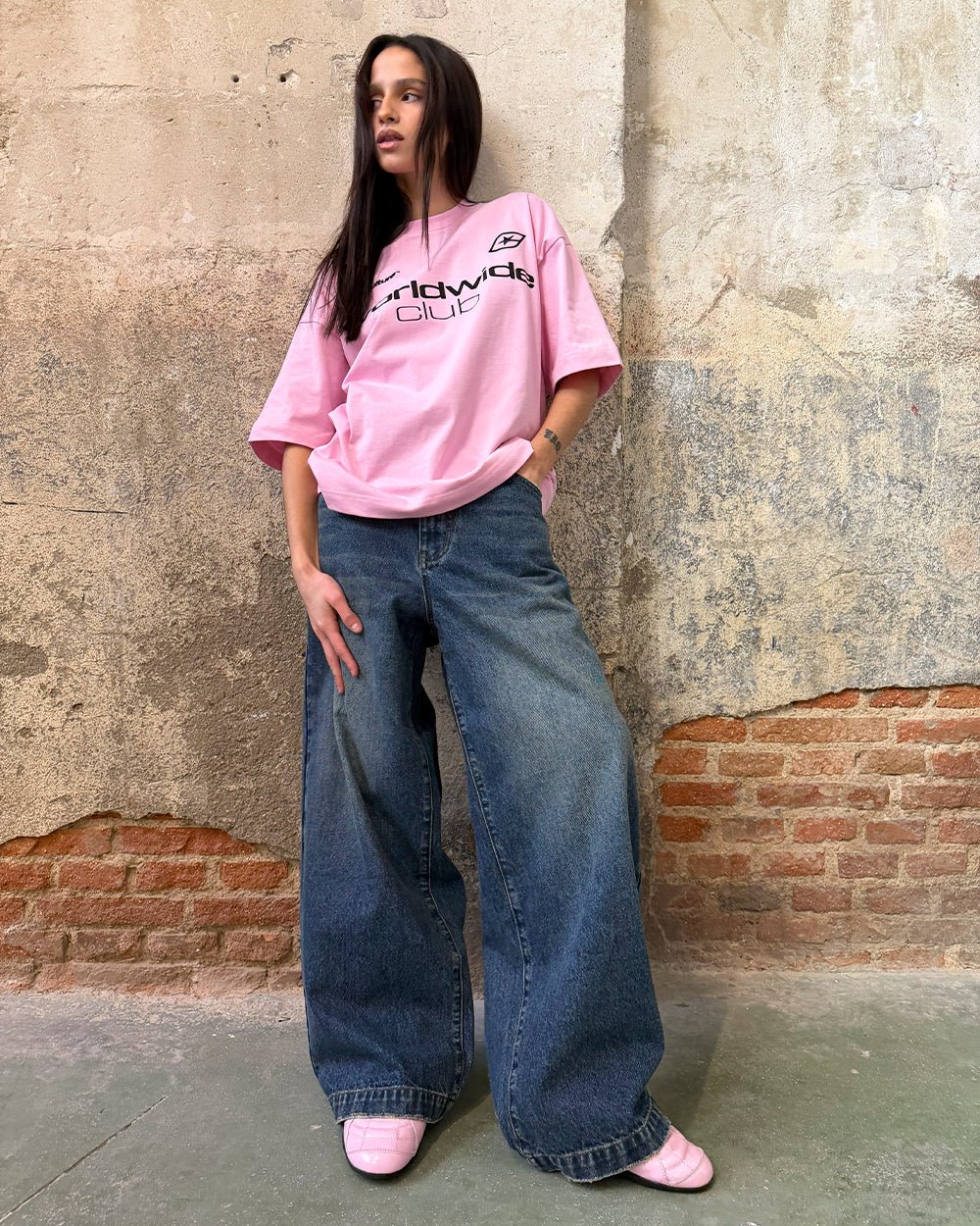 DISTRESS STARS V2 PANTS BLUE DENIM-Coordom